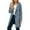 Blue, variant on Winter clothing for women Plus Size Casual Winter Warm Long Hooded Overcoat Loose Fit Long Sleeve Daily Wear Solid Color Long Length Outerwear Jacket
