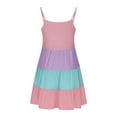 thumbnail image 6 of 4-5 Years Little Girls Dress Sleeveless Casual Twirl Dresses Print Sundress, 6 of 7