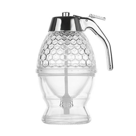 - Acrylic Honey Dispenser Syrup Dispenser 200ml Juices Honey Storage Pot Kitchen Tools
