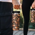 thumbnail image 4 of 30 oz Fox Iceflow Flip Tumbler with lid and Straw,Fox CoffeeTravel Mug Cup Water Botter, Fox Gifts for Fox Lovers Fox Stuff Decor Accessories, 4 of 6