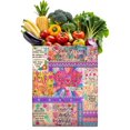 thumbnail image 1 of Sac en Toile Style Croquis Boho – Sac de Courses Tribal Réutilisable pour Femmes, 1 of 6