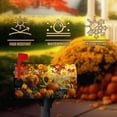 thumbnail image 6 of Fall Autumn Pumpkin Mailbox Cover Magnetic Large Size 25.5X21 Inch Harvest Maple Leaves Letter Box Cover Yellow Pumpkins Fall Mail Wraps Post Garden Decorations, 6 of 6