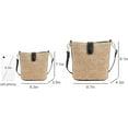 thumbnail image 7 of CAILDANL Straw Beach Bags For Women Rattan Purse Summer Straw Cross-body Bag Raffia Handbag Purses Shoulder Bag Small Bucket Bag 2025, 7 of 7