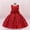 Red, variant on Girls Holiday Dresses Cute Birthday Dress Girls Kids Easter Dresses for Toddler Girls 6-7 Years