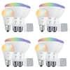 Sylvania Lightify Kit with 1 Gateway, 2 LED BR30 Bulbs, 1 LED A19 Bulb (4 Pack)