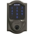 thumbnail image 7 of SCHLAGE BE469ZP CAM 622 Connect Smart Deadbolt with alarm with Camelot Trim in Matte Black, Z-Wave Plus enabled, 7 of 7