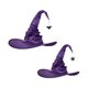 thumbnail image 1 of Disfraces de Halloween para Mujeres, Sombreros de Bruja Grandes para Mascarada de Fiesta Accesorio de Cosplay, Disfraz de Bruja para Mujeres Punteado Gorra Negro Paño de Oxford para Halloween Diario, 1 of 6