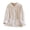 A-027 Beige, variant on Ladies Fleece Lined Wool Flannel for Women Long Sleeve Warm Thick Fuzzy Cardigan Plain Fall Winter Button 2026 Clothing Country Concert