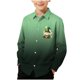 thumbnail image 2 of Blusa y camisa de manga larga con cuello vuelto para niños, camisa informal de moda para niños y niñas, camisa de manga larga con estampado del Día de San Patricio, camisa de manga larga con cuello vu, 2 of 7