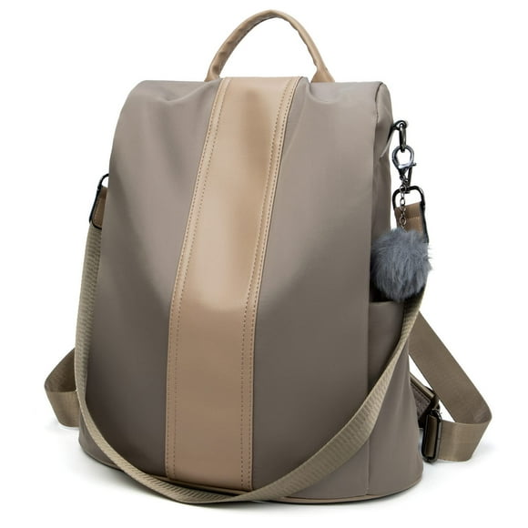 PINCNEL Mochila para mujer Monedero Mochila antirrobo de nailon impermeable Bolso de hombro ligero