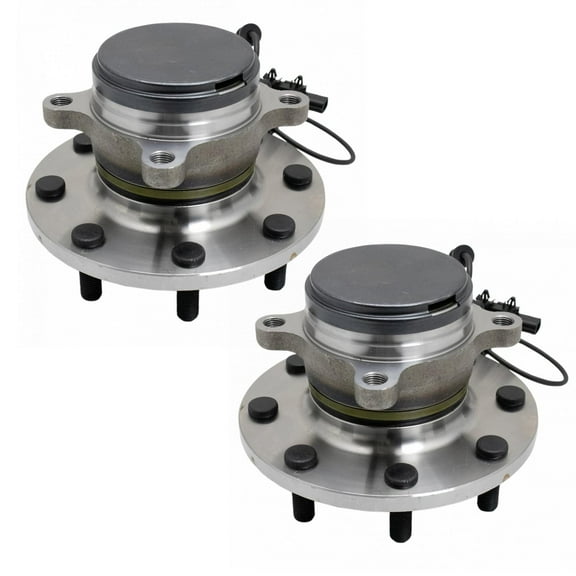 TRQ Front Wheel Bearing & Hub Assembly Pair for Nissan NV1500 NV2500 NV3500 BHA51994