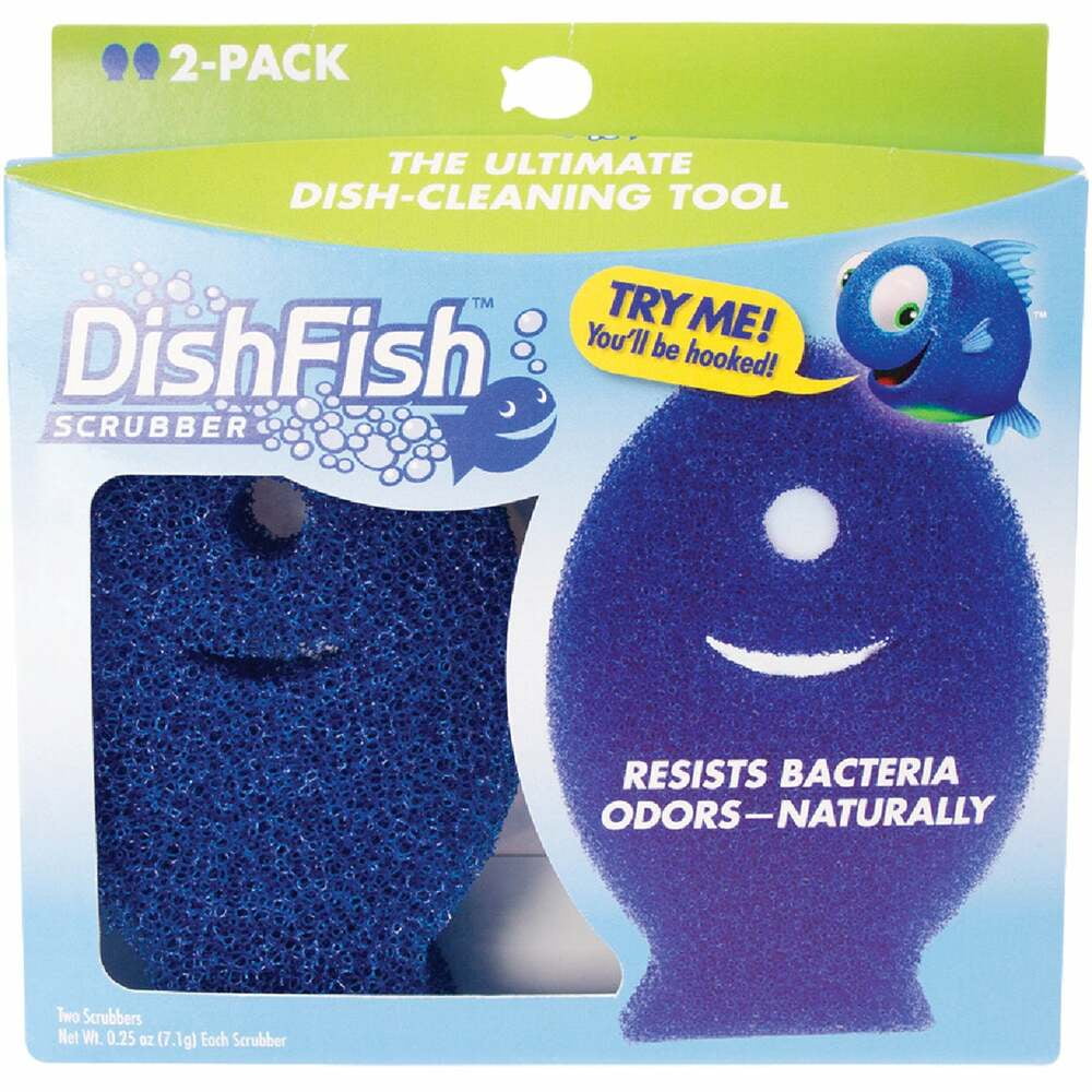 Multi-Purpose Cleaning Sponge 3-Pack DishFish Scrubber CP101-3 