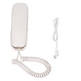 thumbnail image 2 of Corded Phone, Wall Mountable Landline Telephone With Buttons Mute Function Retro Novelty Telephone For Hotel Home Bathroom Office, 2 of 8