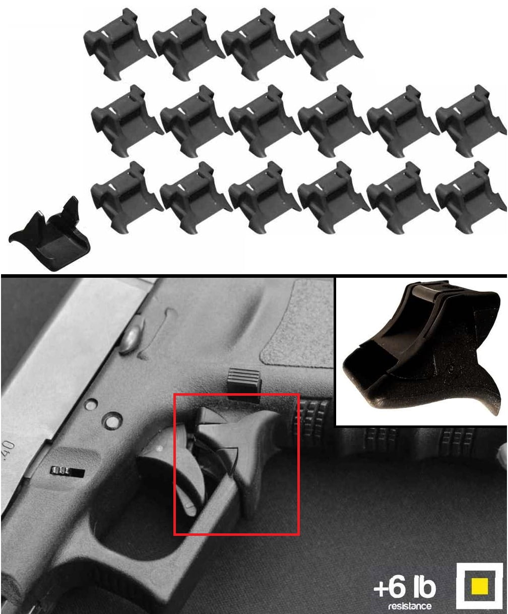 Safe-Draw Passive Trigger Pull Guard Safety Lock Kit Pistol Glock 17 18 19 20 21 22 23 24 25 26 27 29 30 31 32 33 34 35... by