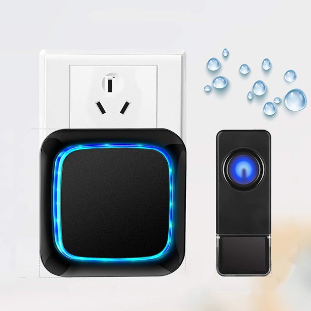 Bitiwend Wireless Doorbell Plugin Doorbell Waterproof Doorbell Chime