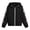 Black, variant on Asxite Toddler Girls Fashion Casual Loose Solid Bow Zip Up Hoodie Long Sleeve Fall Winter