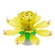 thumbnail image 3 of Bearachild Exquisita flor giratoria música Festival cumpleaños bendición pastel velas hogar DIY decoraciones Accesorios Kits para hacer velas Amarillo Bearachild HA004966-06B, 3 of 6