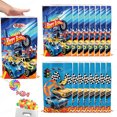 thumbnail image 1 of Bolsa de regalo para fiesta de dibujos animados de anime con tema de coche, bolsa de dulces y galletas, suministros de decoración para regalo de fiesta de cumpleaños para niña y niño, superventas, 1 of 1