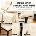 thumbnail image 5 of Self Adhesive Leather Repair Patch,9.84x11.81 inch Large Vinyl Repair Kit,Waterproof Cuttable Strong Adhesion,Fit for Furniture,Couch,Sofa,Office,Car Seats,Car Interior, 5 of 5