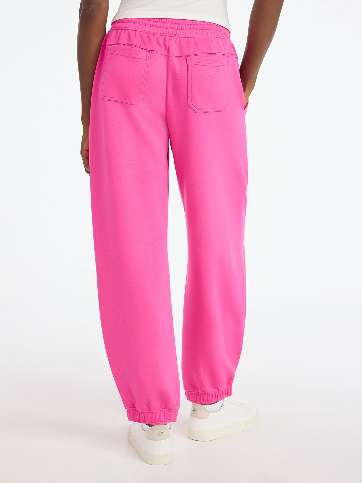 Scoop Women's and Women's Plus New Scubaknit Barrel Pants, Sizes XS-4X
