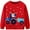 Red Christmas, variant on ATAIKU 2-7Y Kids Boys French Terry Sweatshirts Halloween Novelty Little Girl Crewneck Pullover Cotton Tops