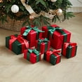 thumbnail image 4 of Vikakiooze Christmas Gifts Christmas Decorations Gift Boxes Gift Boxes Under The Christmas Tree Scene Decoration Props New Year Window Decorations Dtacked Head, 4 of 6