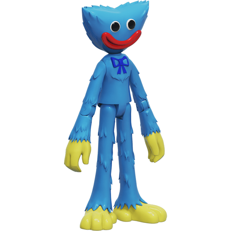 Poppy Playtime - Smiling Huggy Wuggy 5 inch Action Figure (Series 1) 