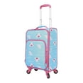 thumbnail image 3 of CRCKT Kids Boy 21" Softside Carry-on Luggage With 360 Spinner Wheels, Sharky Blue, 3 of 11
