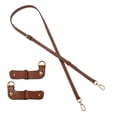 thumbnail image 1 of TISHITA Handbag Shoulder Strap Lightweight Crossbody Strap for Activity Evening Shopping brown and Gold, 1 of 8