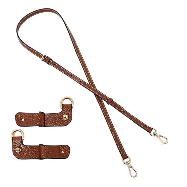 TISHITA Handbag Shoulder Strap Lightweight Crossbody Strap for Activity Evening Shopping brown and Gold