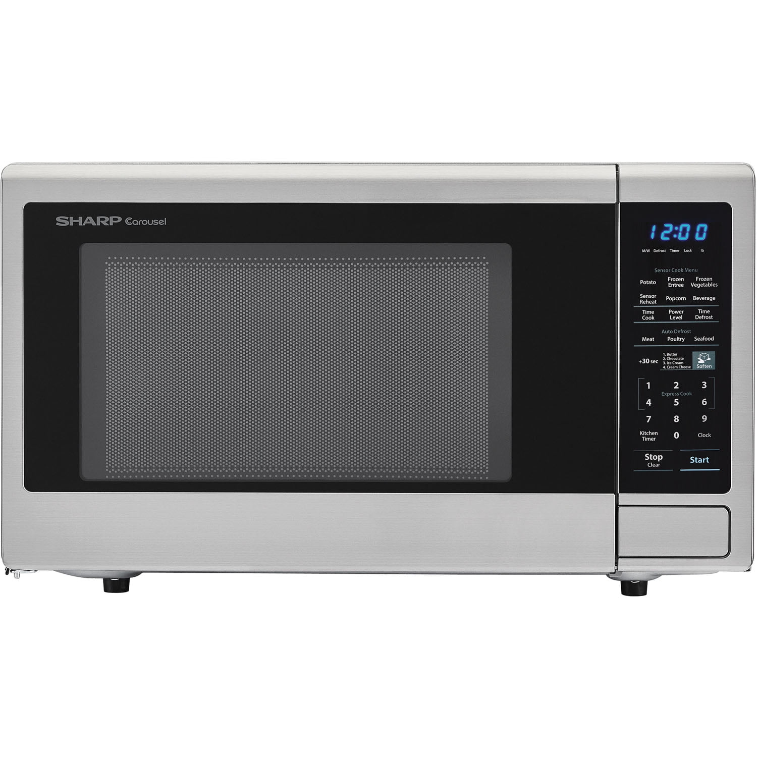 1000W Countertop Microwave Oven with Orville Redenbachers Popcorn Preset Ft Carousel 1.4 Cu