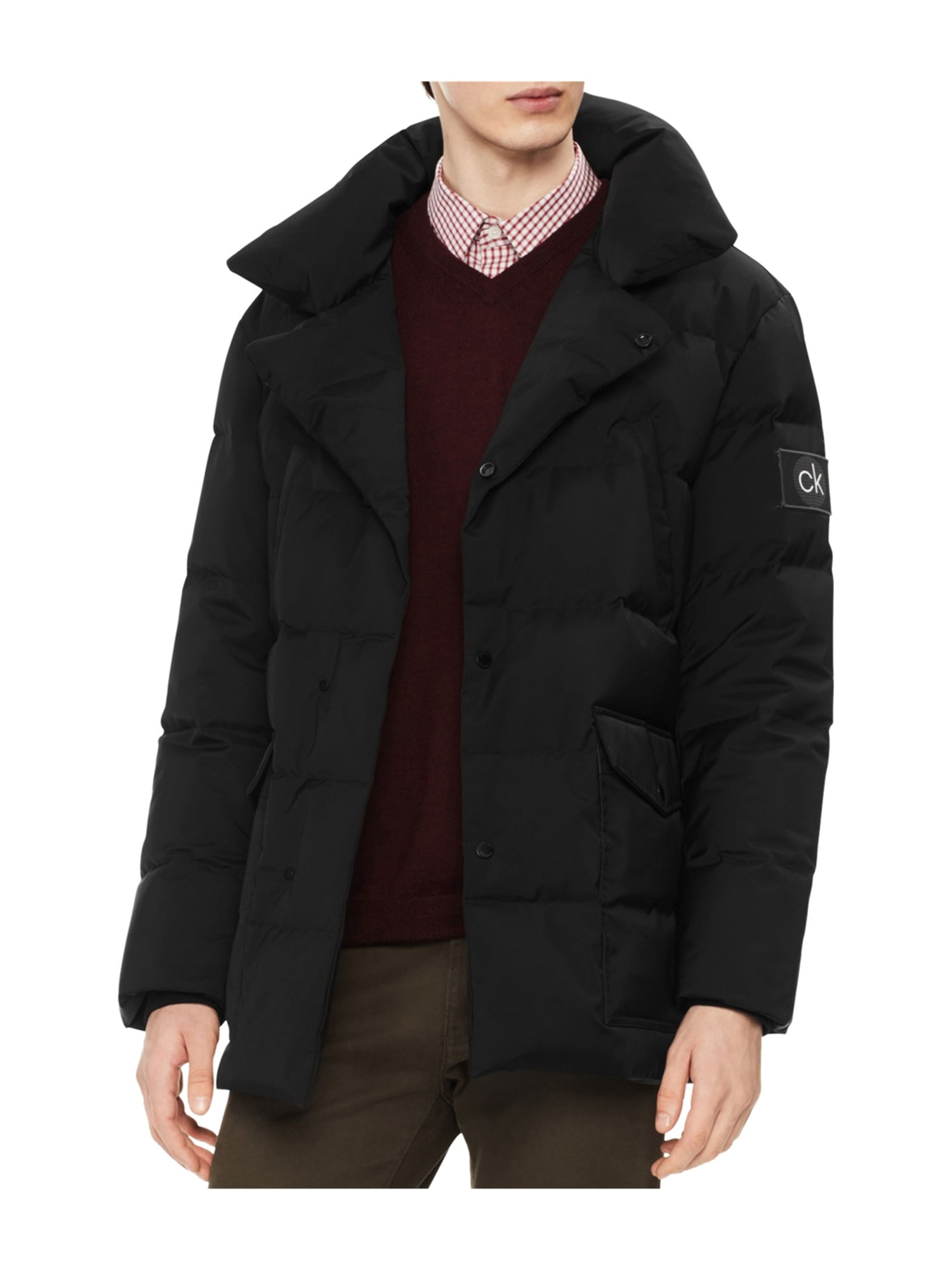 Calvin Klein Mens Down Puffer Jacket black S | Walmart Canada