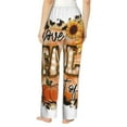 thumbnail image 2 of KLL Womens I Love Fall Most Of All Print Pajama Pants Soft Pajama Bottoms for Women Cozy Lounge Pants-Large, 2 of 7