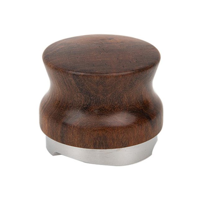 Herramientas para martillos de café en polvo, 51mm, 3 taludes en ángulo de madera Afortunado Sencillez