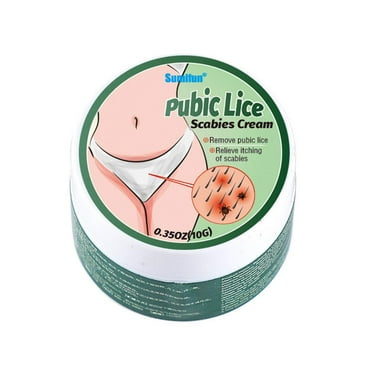 Pubic Lice Removal Cream, Fast Acting Reduce Itching Lice Pubic 10g Cream V8G9