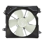 honda civic radiator and engine cooling fan kit