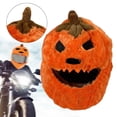 thumbnail image 3 of Cover Cartoon Halloween Pumpin Soft Windproof Eye Catching Style Increase Riding Fun Universal Orange Funny Cover, 3 of 8