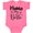 Hot Pink, variant on Inktastic Mama Is My Bestie Boys or Girls Baby Bodysuit