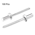thumbnail image 4 of Unique Bargains 4mm x 11mm 304 Rivets Aveugles en Acier Inoxydable 100 Pack, 4 of 4