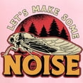 thumbnail image 3 of CafePress - Cicadas Let's Make Some Noise Loves Cicada Insect - Women's Nightshirt, 3 of 4
