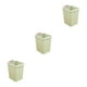 thumbnail image 2 of Billuyoard Bote de basura sin tapa conveniente y elegante de PP con anillo de presión para cocina Bote de basura de cocina para el hogar verde Type1 NO1, 2 of 6