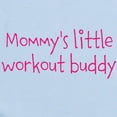thumbnail image 2 of CafePress - Mommys Little Workout Buddy Body Suit - Baby Light Bodysuit, Size Newborn - 24 Months, 2 of 4