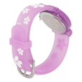 thumbnail image 2 of Montres-bracelets pour filles, montres 3D mignonnes, étanches, colorées, éducatives, pour filles de plus de 3 ans, violettes, 2 of 4