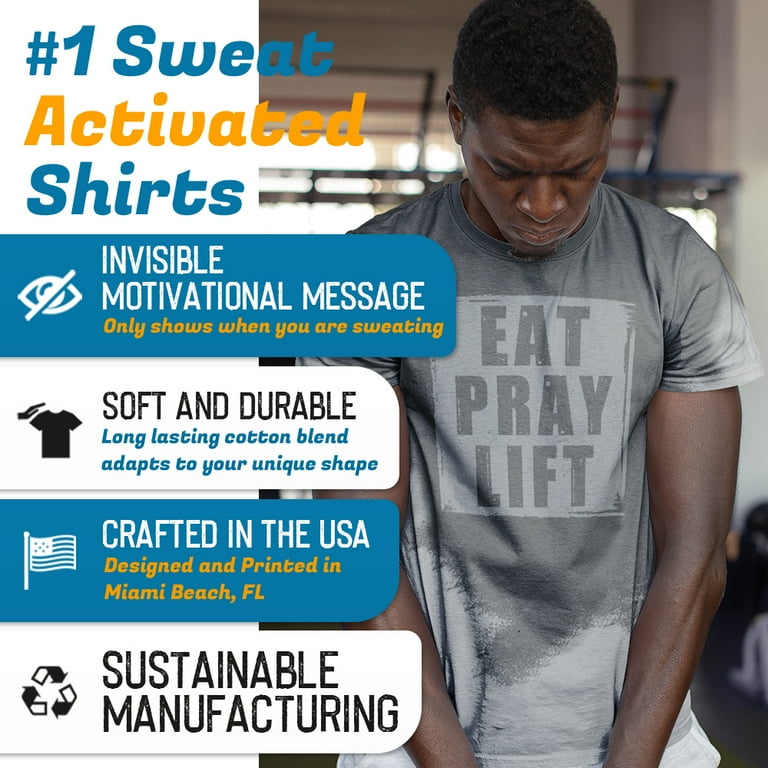 Workout shirts sweat activated sale