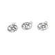 thumbnail image 5 of 30 Piezas Vintage Colgantes Huecos Hallazgos de Joyería de Plata DIY, 5 of 9