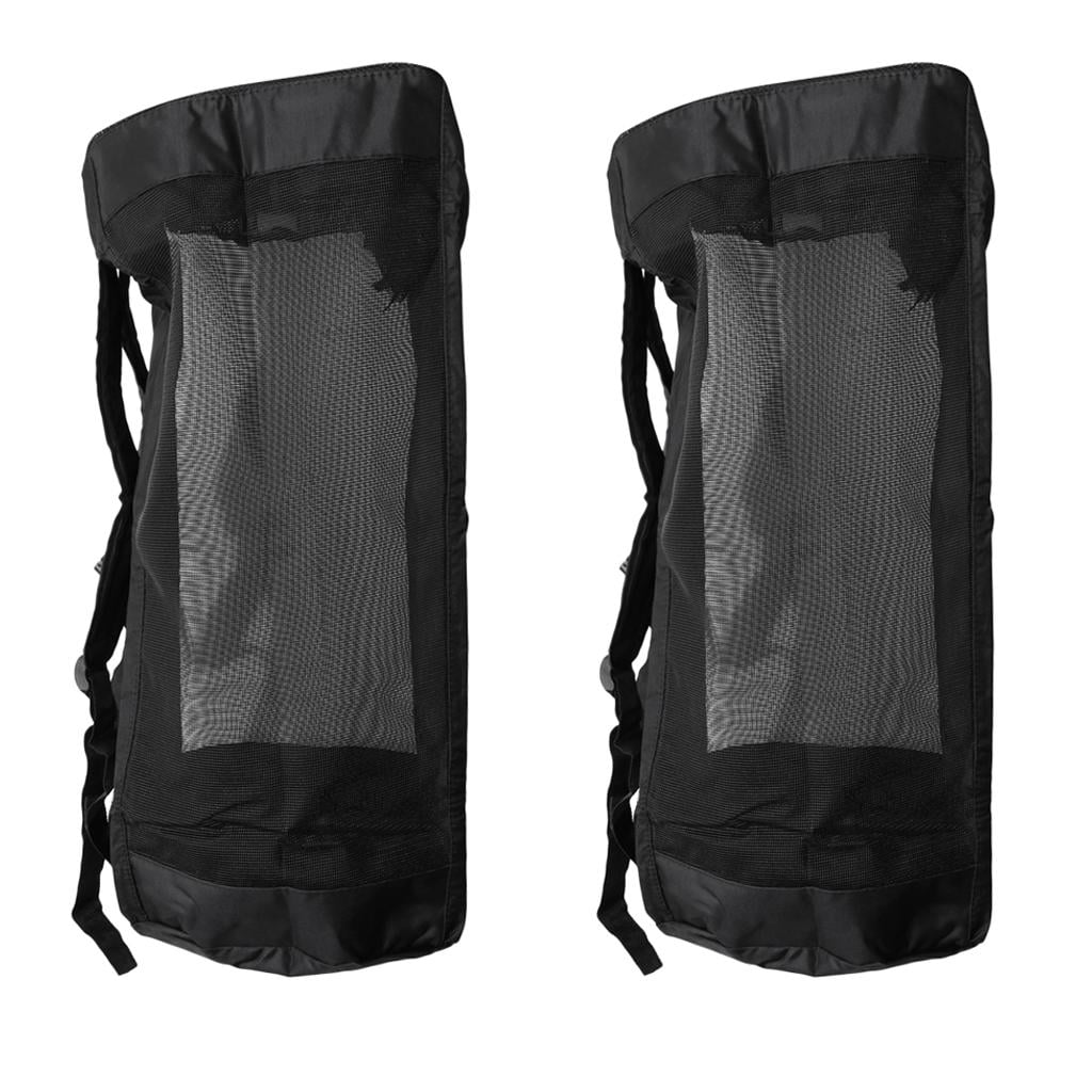 Large Capacity Inflatable   Paddle Board Storage Carry Shoulder Mesh Bag 