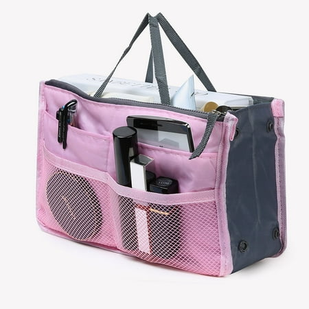 Pink Pouch - New Women Multifunction Travel Cosmetic Bag Makeup Case Pouch Toiletry Organizer, Pink
