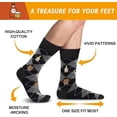 thumbnail image 3 of Funny Socks for Men Teens- I’D RATHER BE DRINKING WHISKEY Crew Socks - Fathers Day Novelty Gifts for Dad Husband Crazy Sock-Valentines Birthday Fun Gifts Ideas Christmas Stocking Stuffers, 3 of 7