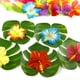 thumbnail image 4 of Juego de 108 piezas de decoración para fiesta tropical hawaiana, hojas, flores y sombrillas para fiesta hawaiana con temática de playa, 4 of 9