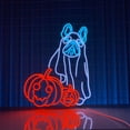 thumbnail image 4 of Handmadetneonsign Dog And Pumpkin Neon Sign, Halloween Wall Art Decor, Home Bar Pub Wall Decor, 4 of 5